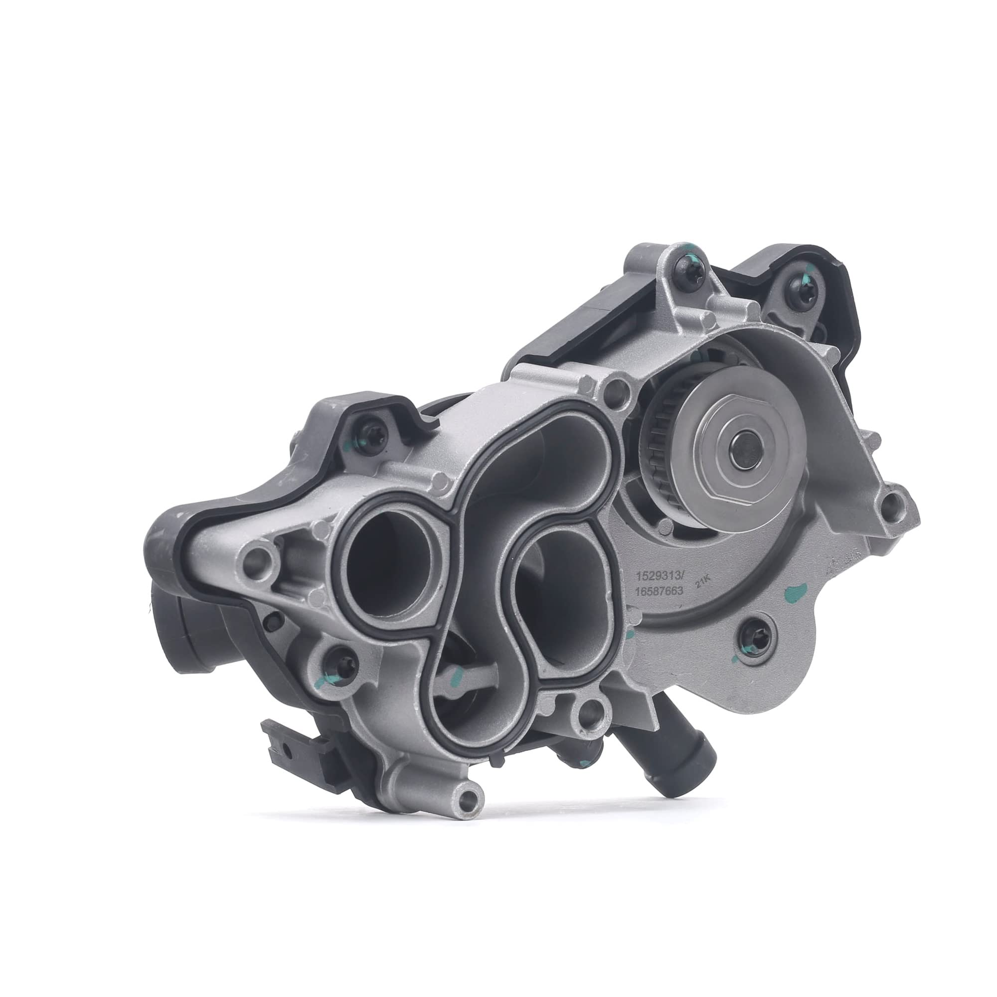 Pompa Wody Cieczy Chłodzącej RIDEX 1260W0518 Kompatybilny z VW Polo Hatchback 6R1, 6C1 Golf 7 Hatchback 5G1, BQ1, BE1, BE2 Golf 7 Van 5G1 Jetta IV 162, 163, AV3, AV2, SKODA