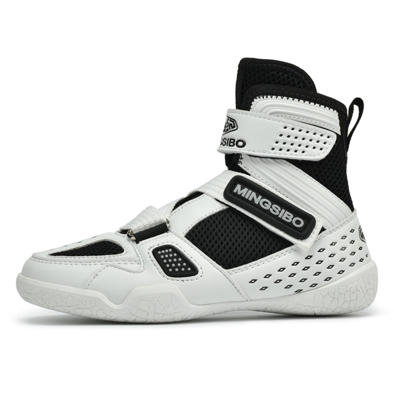BLBK Chaussures de Boxe pour Enfants Chaussures de Lutte