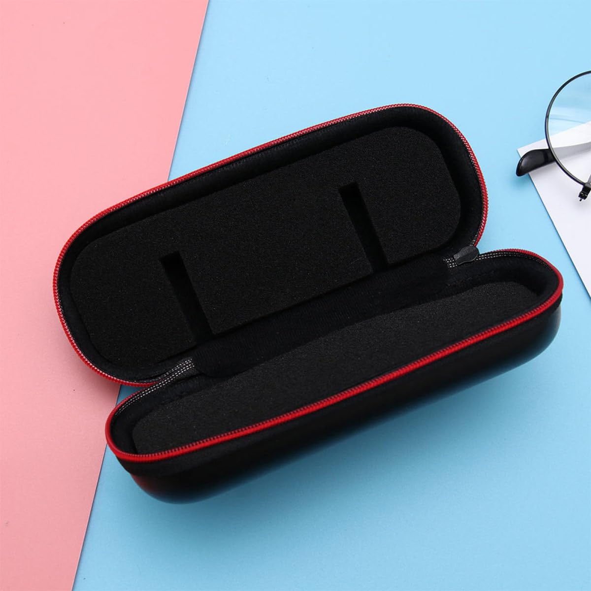 Supvox Uhrenbox 10 Stück Pack EVA Material mit Uhrenhalter Stoßfestes Uhrenetui für Uhrensammlungen und Reise zum Sicheren Transport im Koffer oder Handtasche