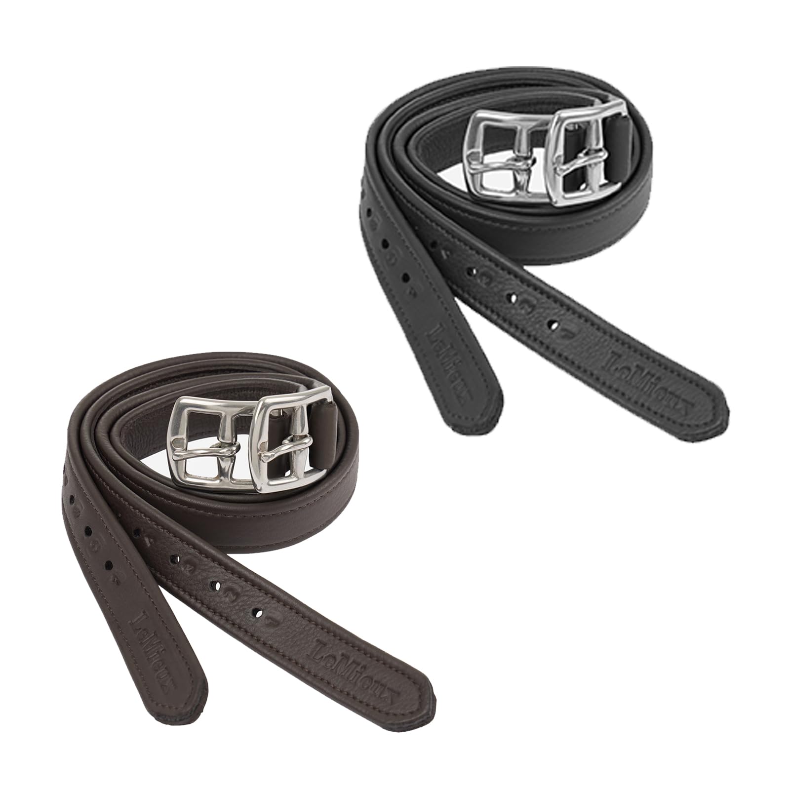 LeMieux Childrens Stirrup Leathers 115cm Black