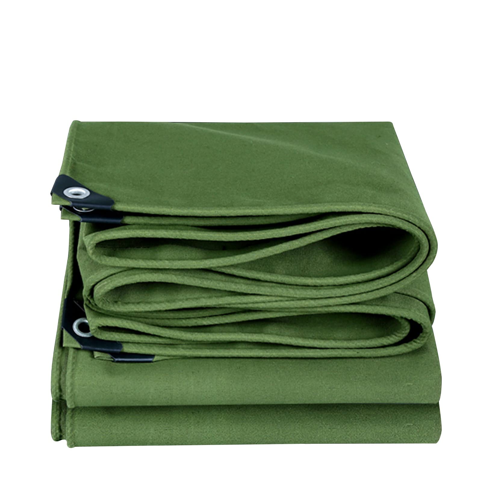 Lona impermeable verde para exterior lona resistente antidesgarros camión y tejado