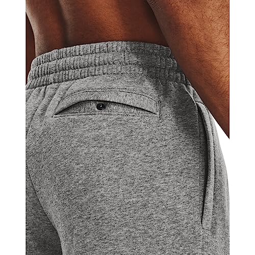 Under Armour Herren UA Rival Fleece Shorts Grau XXL – Ansicht 5