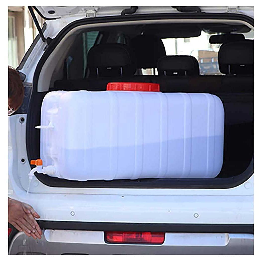 Serbatoio dell'acqua in plastica Serbatoio dell'acqua all'aperto da campeggio 45L Contenitore dell'acqua per campeggio e trekking Serbatoio dell'acqua multifunzionale Serbatoio dell'acqua per acqua fr