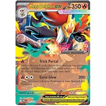Mega Delphox ex 008/84 Double Rare Pokemon Card | Mega Evolution Pitch Black | ME05 | Titan Authenticated