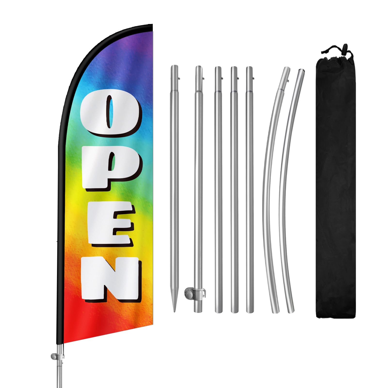 Drapeau publicitaire pour vitrine pour attirer les clients oubliés