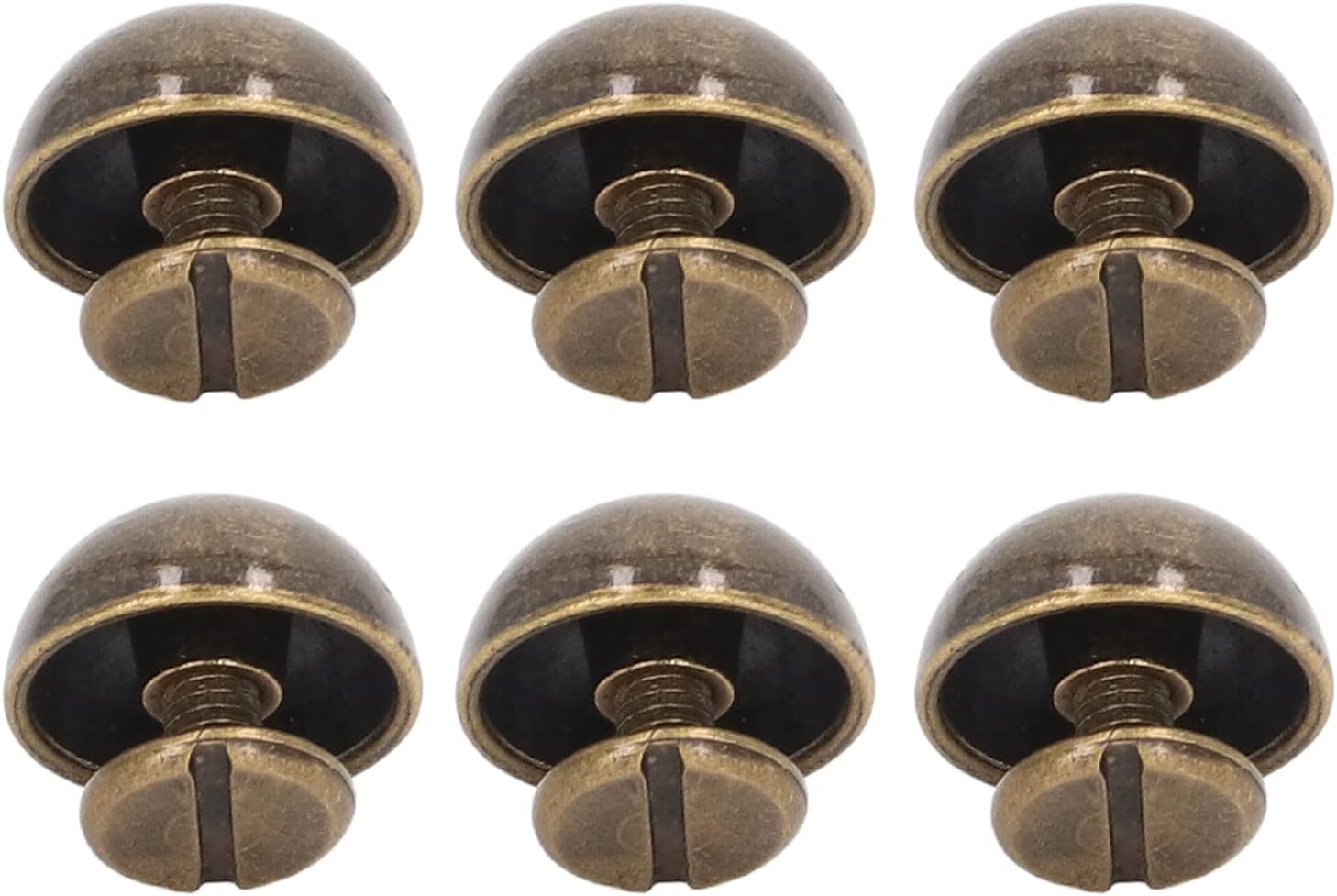 Leather Decorative Rivets 100 Sets Mushroom Rivet 12mm High