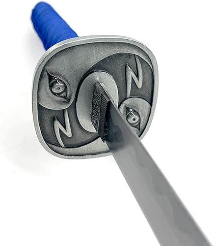 Miniatura 4 de Anime - Espada samurái de fantasía de 41 pulgadas con metal Tsuba Samurai Champloo Jin