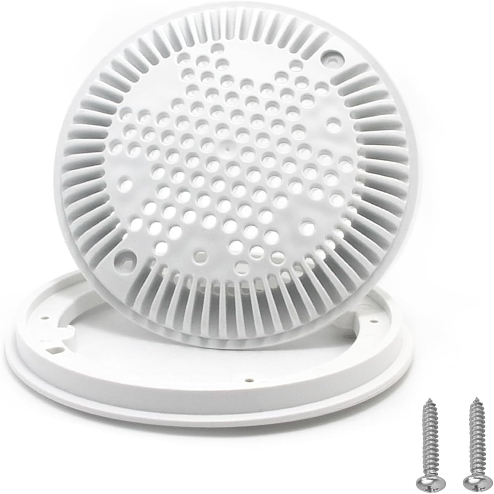 Jazuaiao Main Drain Covers Replacement Pool Drain Covers Public Pool Equipment for Concrete Pools Easy Installation and Use Public Equipment