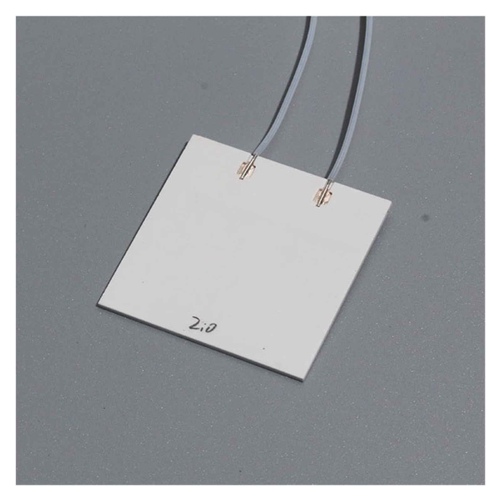 Placa calefactora de cerámica MCH de 50 x 50 x 2 mm, multivoltaje (3,7 V-220 V), calentador de óxido de aluminio de alta temperatura, 1 unidad (36 V, 85 W, 250 C)
