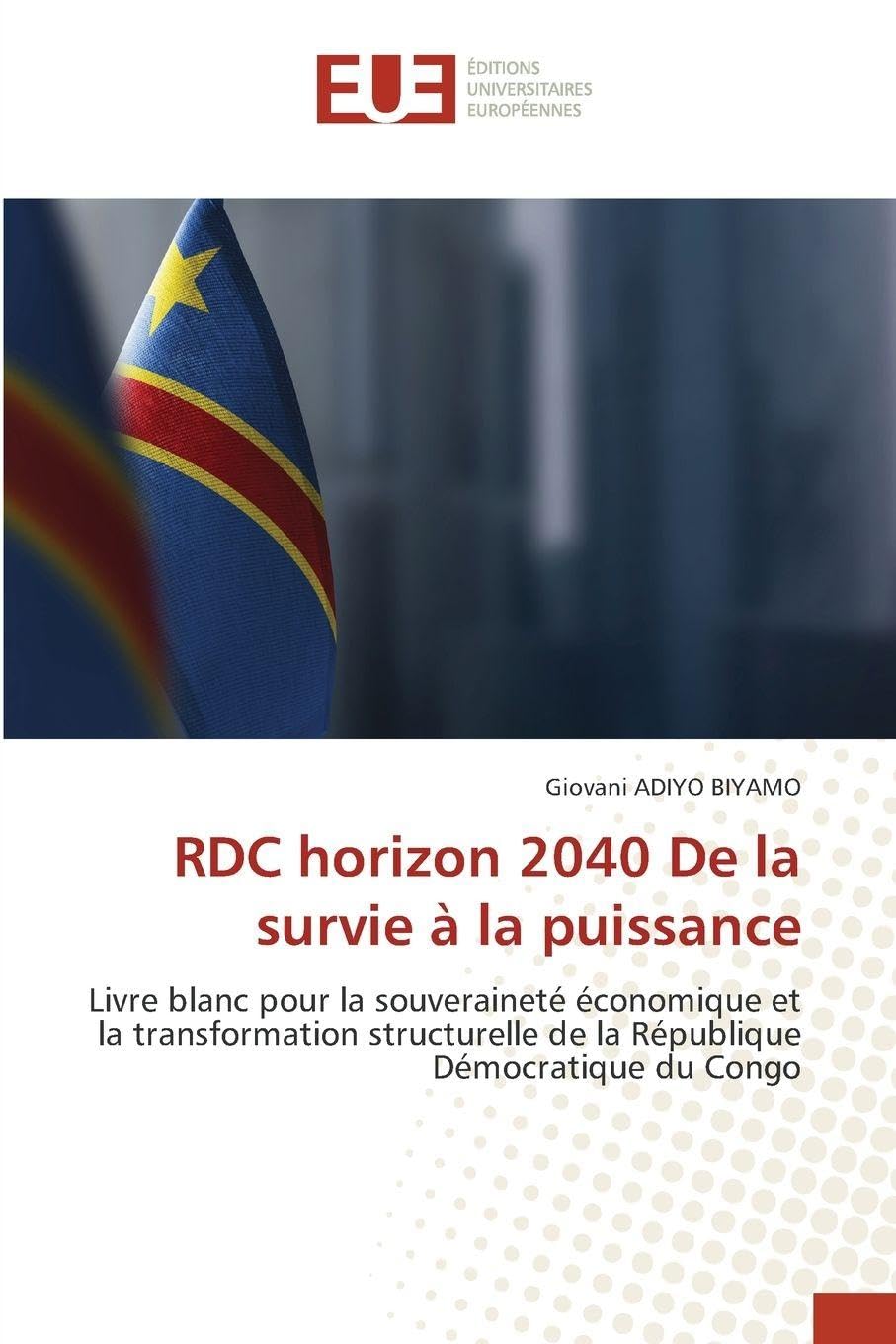 RDC horizon 2040 De la survie à la puissance: Livre blanc pour la souveraineté économique et la transformation structurelle de la République Démocratique du Congo