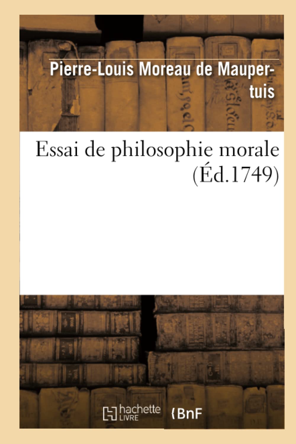 Essai de philosophie morale