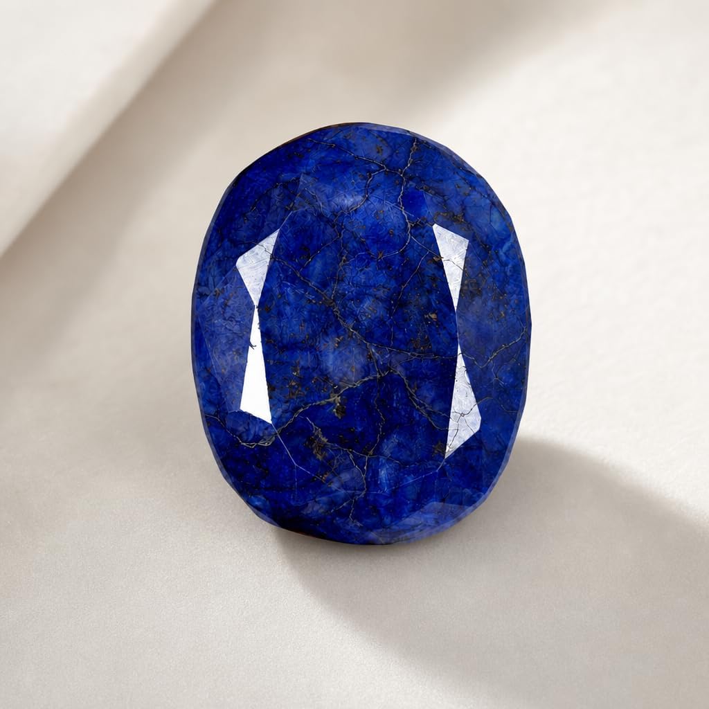 GEMHUB Natural EGL Certified Blue Sapphire Loose Gemstone Ideal for Display | Collection & Home Décor image 2