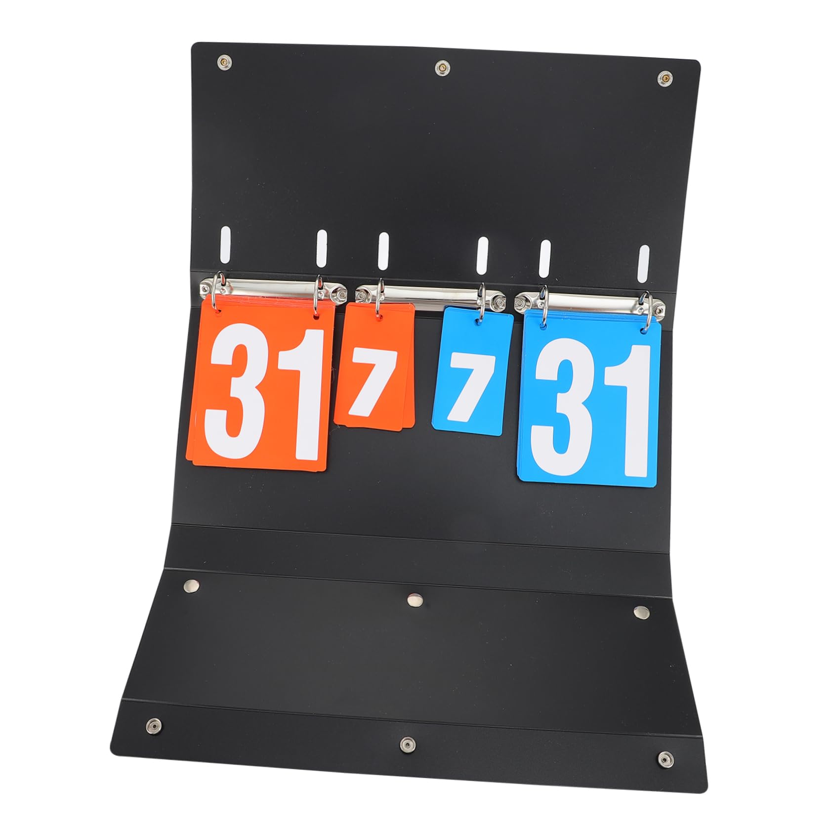Toyvian Piatto Segnapunti -Pong Tabellone Segnapunti Sportivo Materiale Numeri Chiari Facile Usare per Partite Basket e Badminton