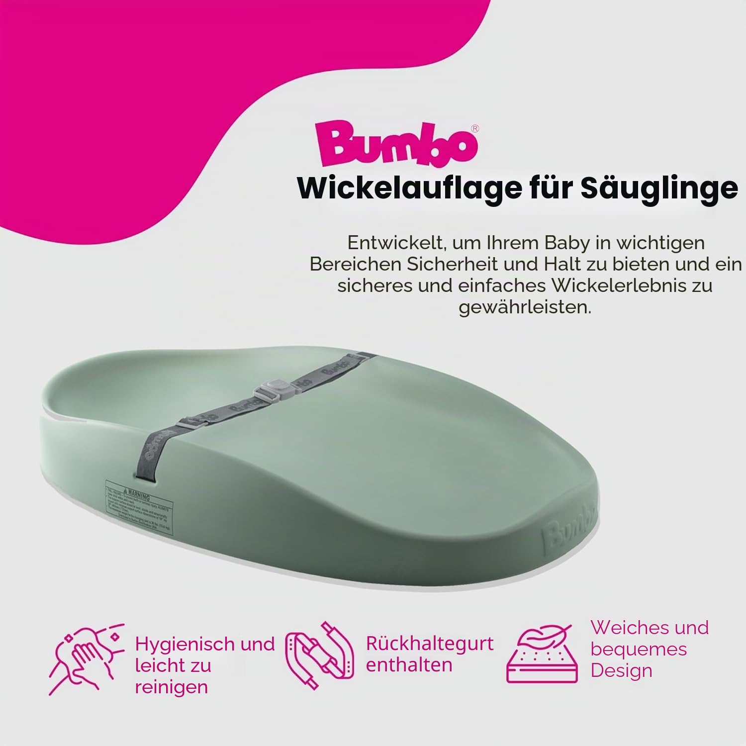 Bumbo Wickelunterlage Hemlock