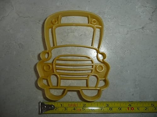 Miniatura 5 de CORTADOR DE GALLETAS DETALLADO ESTILO DE LA VISTA DETALLADA DEL AUTOBÚS ESCOLAR HECHO EN USA PR4959