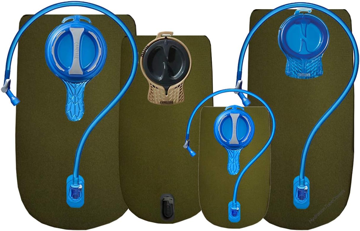 Bladder Insulators are Compatible with Camelbak Reservoir Water Bladder. Will fit MIL Spec Antidote and Crux (OD Green, Crux 50oz/1.5L)