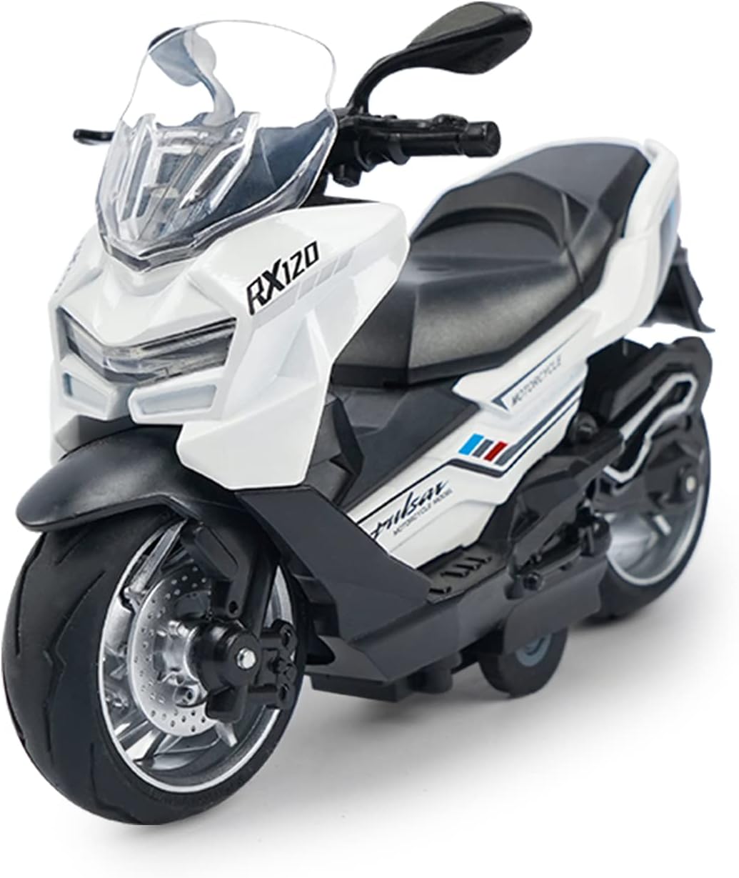 Diecast Motorcycle Model Toy Motorcycle with Sound and