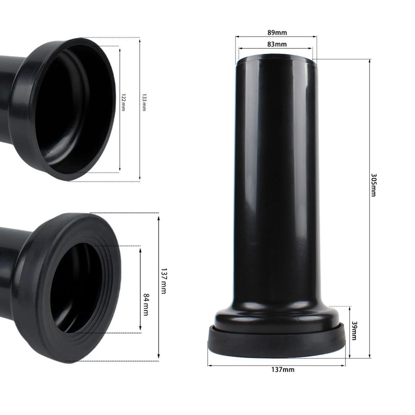 El kit de conexión de inodoro montado en la pared incluye juego para colgar bidés bidés mangueras de drenaje y llenado wiSeals accesorios de fontanería para una fácil instalación