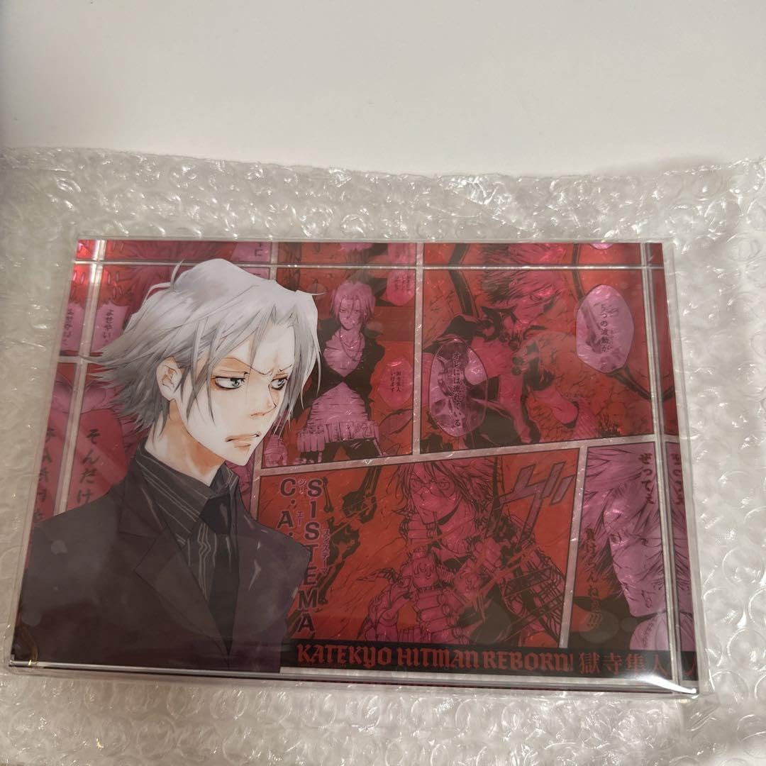 家庭教師ヒットマンREBORN リボーン 獄寺隼人 アクリルブロック