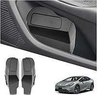 Vista 17 de Ruiya Corolla Cross Door Trash Can for Toyota Corolla Cross Accessories Mini Car Trash Bin with Lid for Storage Plastic Garbage Can Compatible with