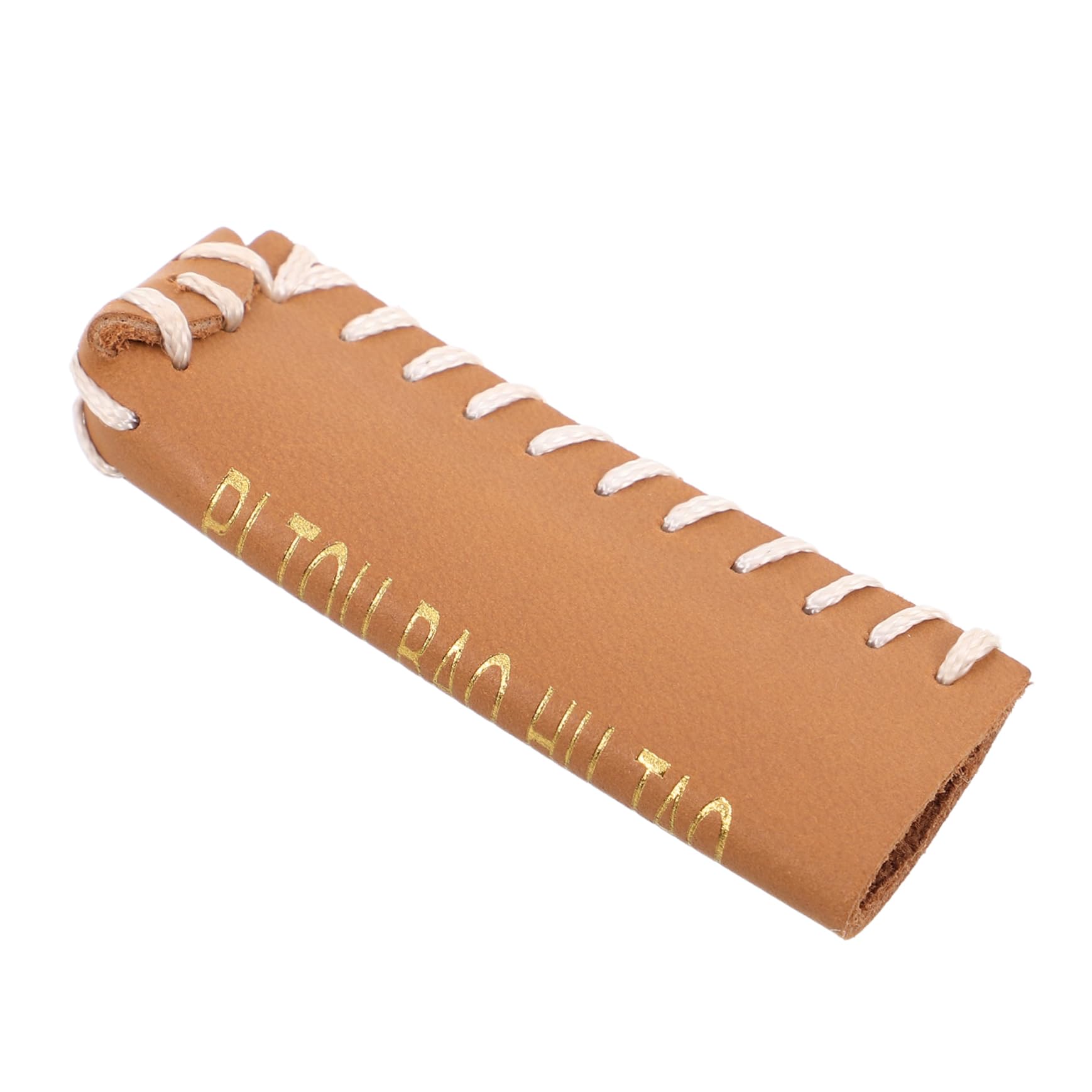 ibasenice Billiard Tip Sleeve Snooker Stick Protector Faux Leather Tip Cover Replacement Universal