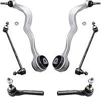 Vista 50 de Detroit Axle - Kit de extremo delantero para Chrysler 300 Dodge Charge 2011-2018 Challenger, 2 brazos de control traseros inferiores, 2 barras