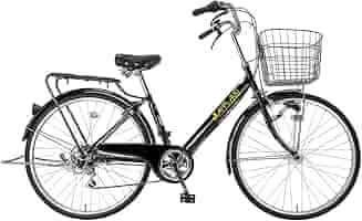 Amazon | ママチャリ シティ 自転車 アプロードタウン266HD