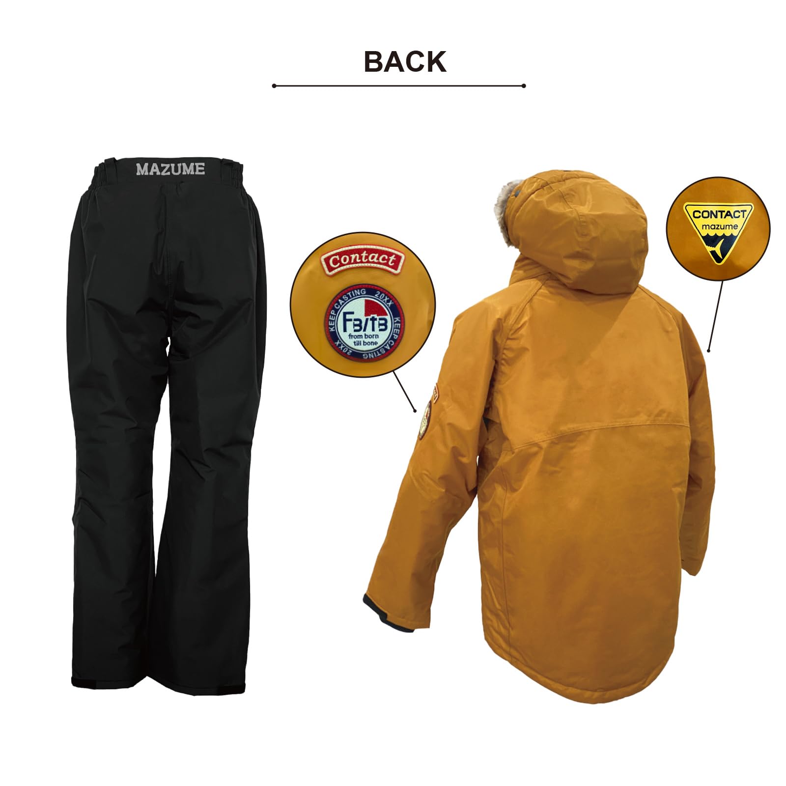 Amazon | mazume CONTACT ALL WEATHER SUIT CUSTOM MZFW-737-05