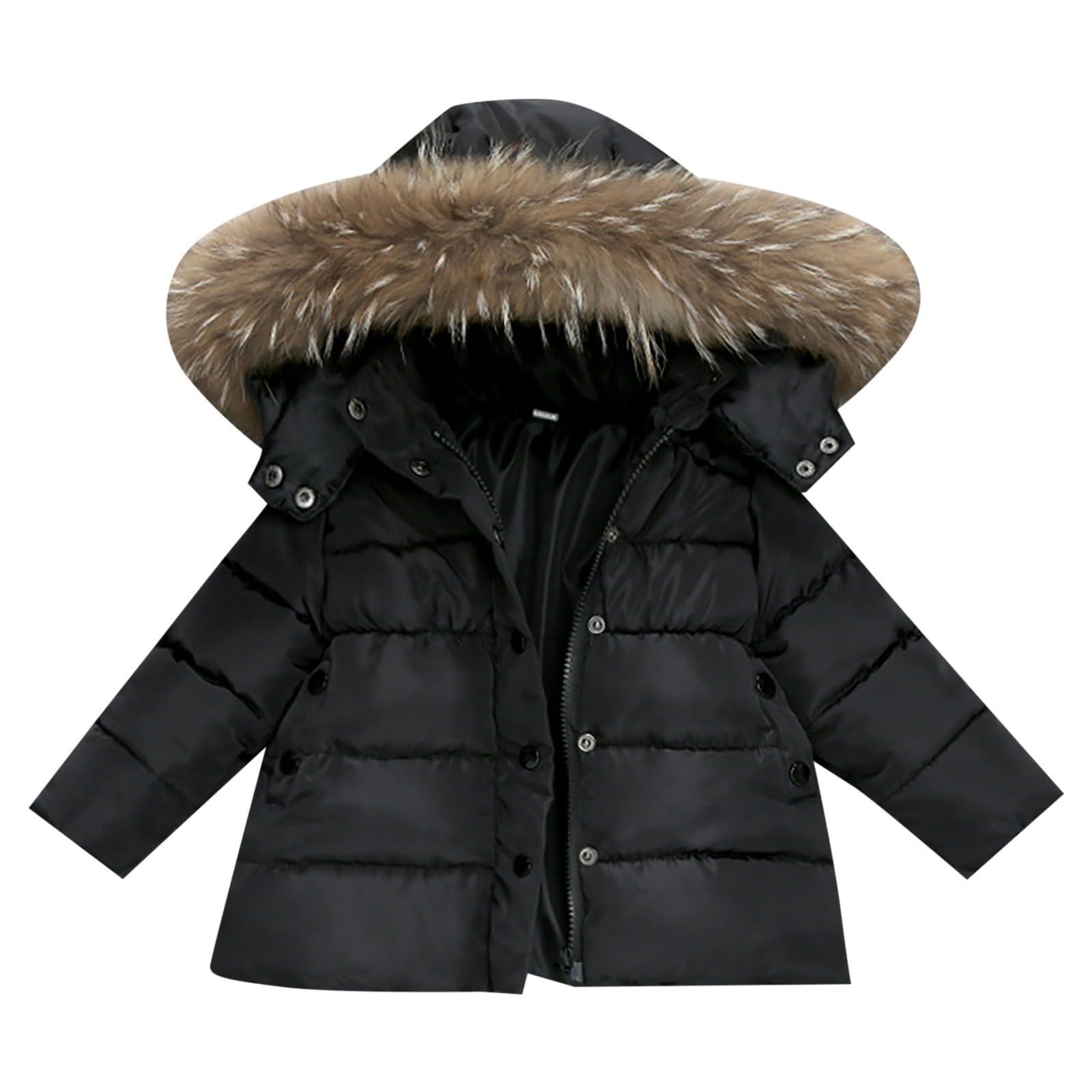 Generisch Neonati Ragazze Caldo Bambino Piumino Bambini Cappotto Vestiti Inverno Bambini Cappotto Abbigliamento Bambini Ragazzo 98