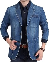 Cloudstyle Mens Casual 2 Buttons Slim Fit Jacket Lightweight Formal Business Blazer Sport Coat