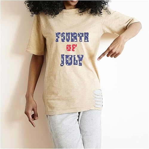 Miniatura 2 de Vinilo de transferencia de calor con estampado de temática estadounidense con purpurina (horizonte abstracto de la bandera de Estados Unidos, 12