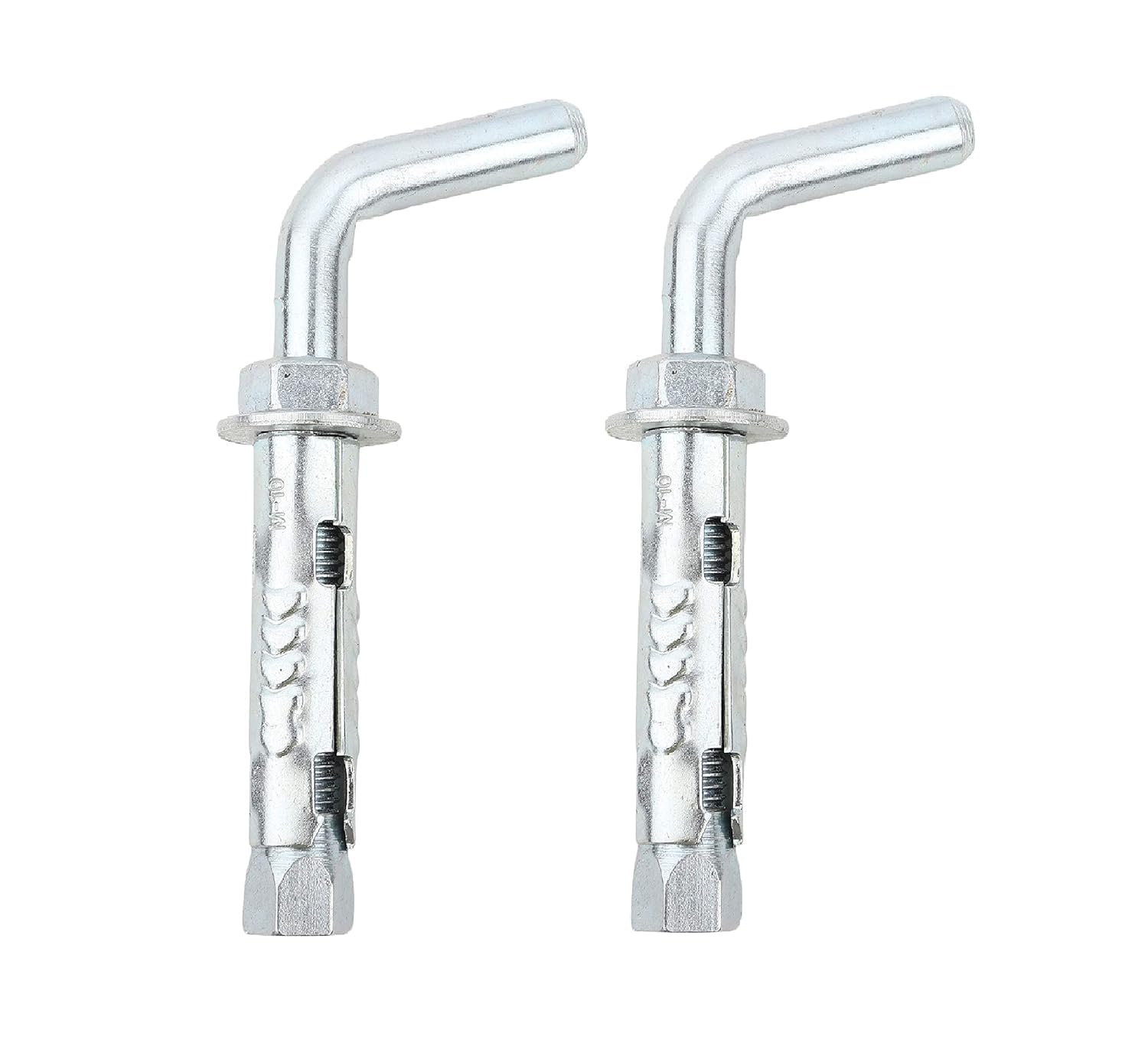 Tunir Mild Steel L-Hook Fastener Geyser Hook Hanger, 10x100 mm, Silver (Set of 2 Pcs) (B0D8RGH9YX) Amazon Price History, Amazon Price Tracker