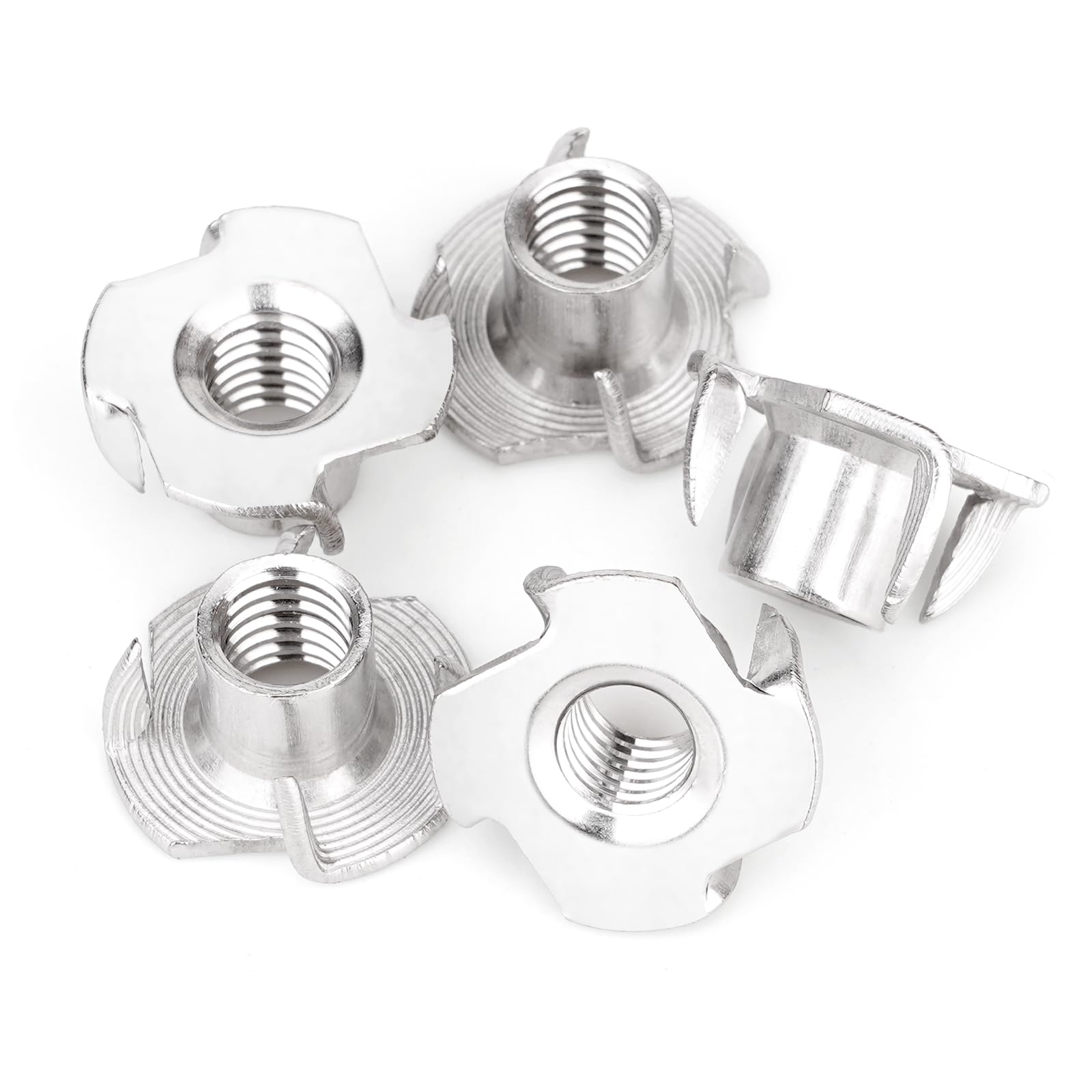 Zinc-Plated T-Nuts - 100 Pack -8