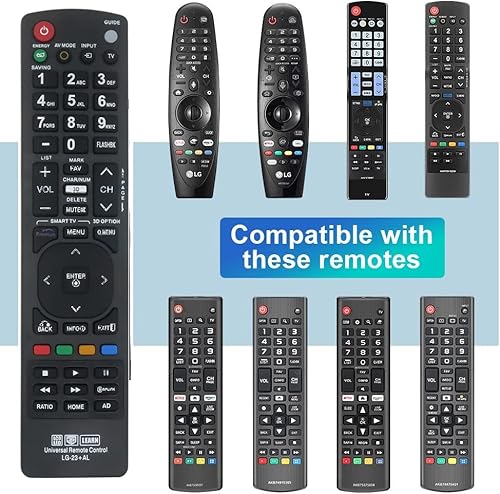 Miniatura 9 de Nuevo control remoto LG TV de repuesto para todos los televisores inteligentes LG 2018-2022. Control remoto LG Magic MR22GA con control de voz