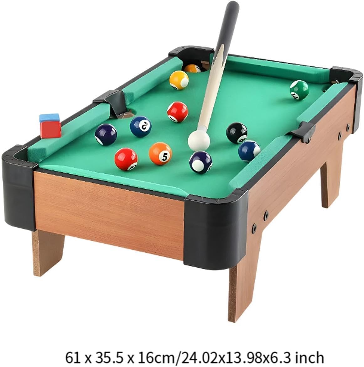 Mini Pool Table Game Tabletop Pool Table Toy,Portable,Indoor Game Toy,Tabletop Billiards Game for Family Parent Child