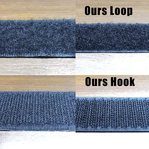 3M Hook And Loop Self Adhesive Tape 3/4" X 20Ft 9448A Sticky Back Interlocking Nylon Fabric Fastener Heavy Duty Adhesion Strip Tape Black(9448Ad) #TOP1