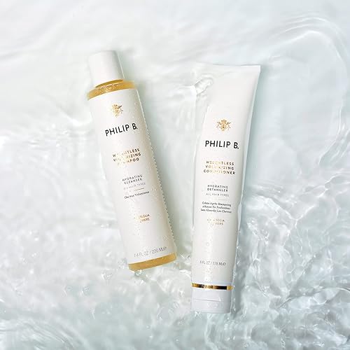 Miniatura 6 de PHILIP B. Dúo voluminizador sin peso - Champú voluminizador sin peso de 7.4 onzas líquidas y acondicionador voluminizador sin peso 6 onzas líquidas