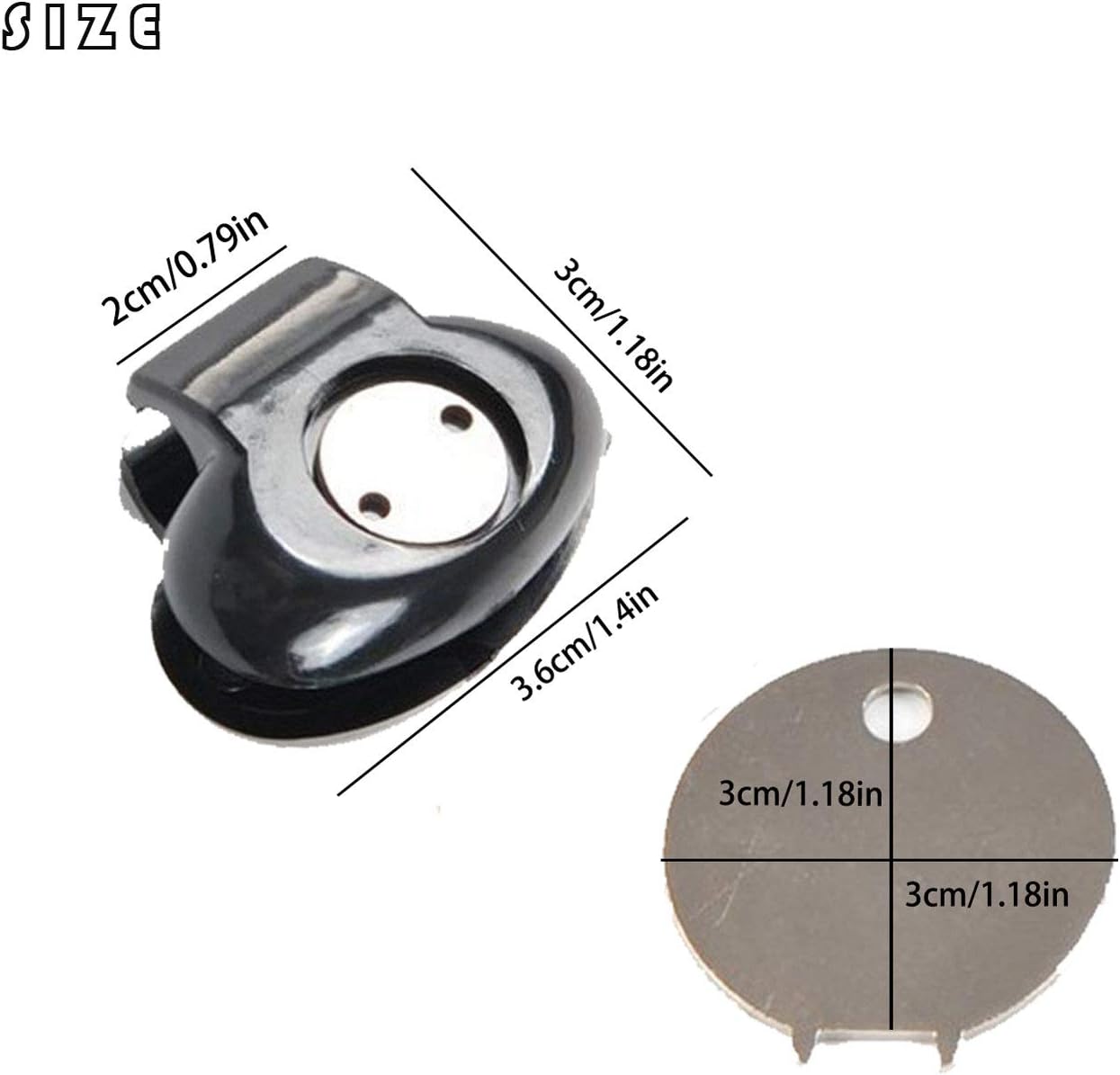 Universal Trigger Lock, Gun Lock, Black (25 pcs)