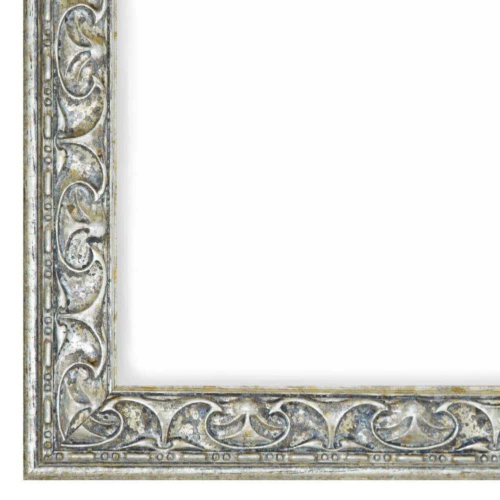 CABBEL Fotolijst, 20 x 20 cm, goud, barok vintage lijst in antieke look voor posters, foto's en certificaten, met onbreekbaar acrylglas, decoratief en