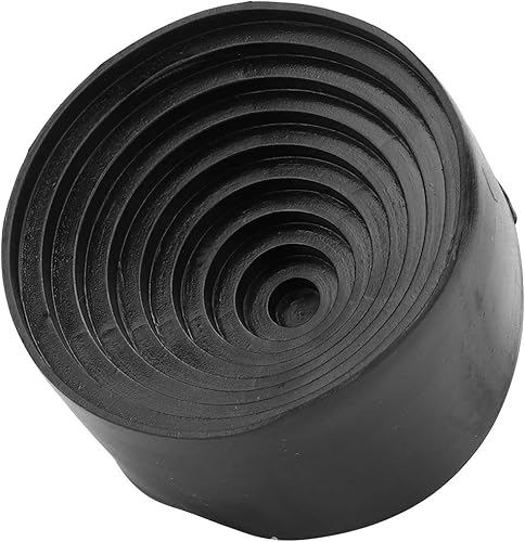 Miniatura 7 de Soporte redondo de goma negra, soporte de frasco de laboratorio de 3.543 in de diámetro, soporte de goma para frasco de ebullición, base de