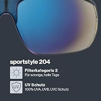 Uvex Sportstyle 204 uniszex sport szemüveg - kék/kék - egységes méret 2