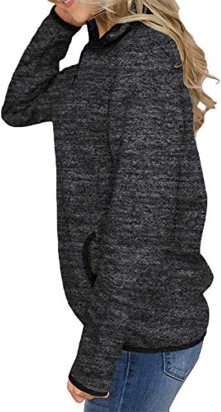 Artfish Women's Women Quarter Zip Casual Pullovers Lightweight Fleece Sweatshirts with Pockets - Image 2