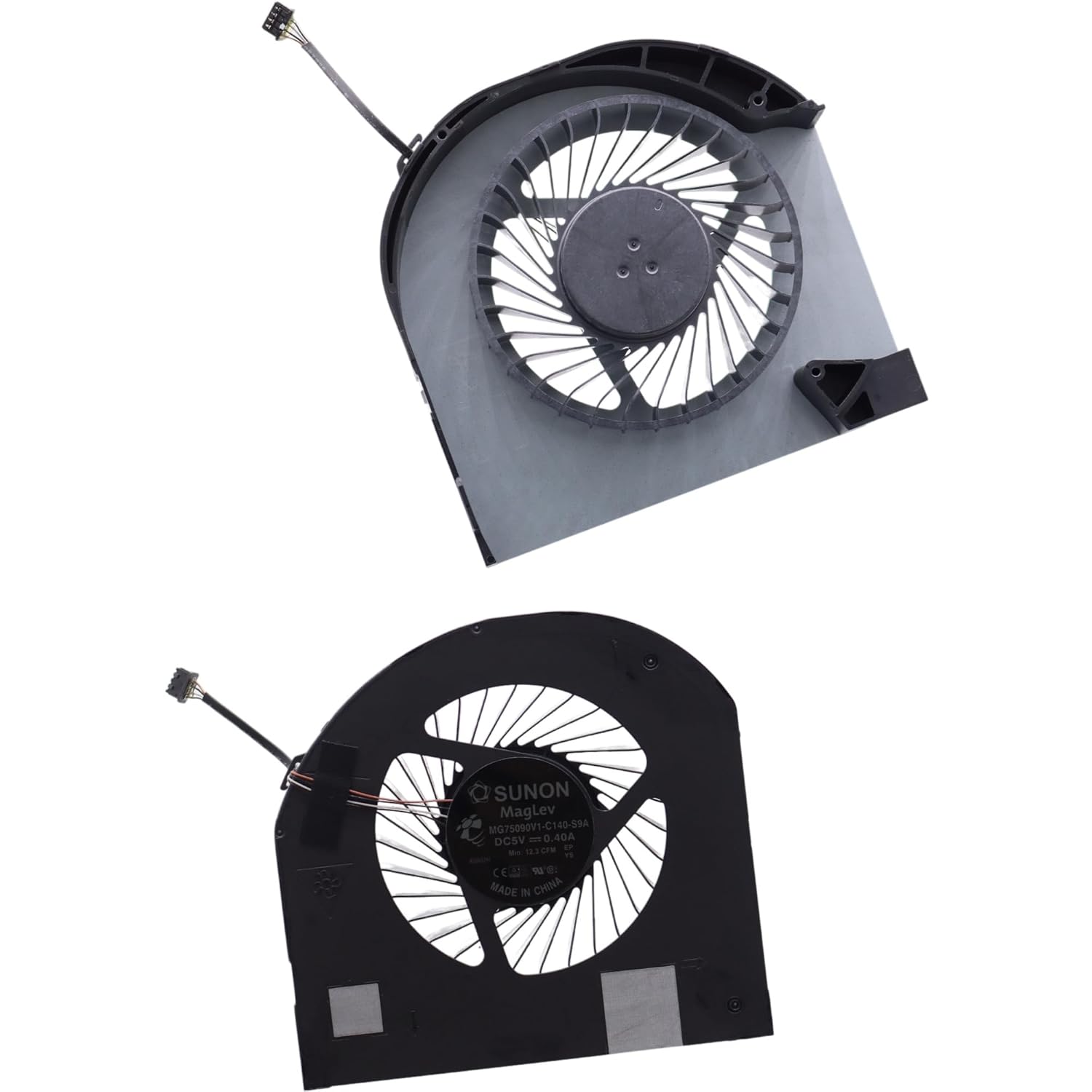 Deal4GO CPU Cooling Fan MG75090V1-C150-S9A w/GPU Graphics Fan MG75090V1-C140-S9A Replacement for Dell Precision 7730 7740 M7730 M7740