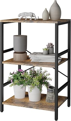 Miniatura 10 de Whitmor Estantería de 4 niveles, estantes de almacenamiento ajustables con ruedas, estantería de alambre, capacidad de 400 libras por estante, Negro