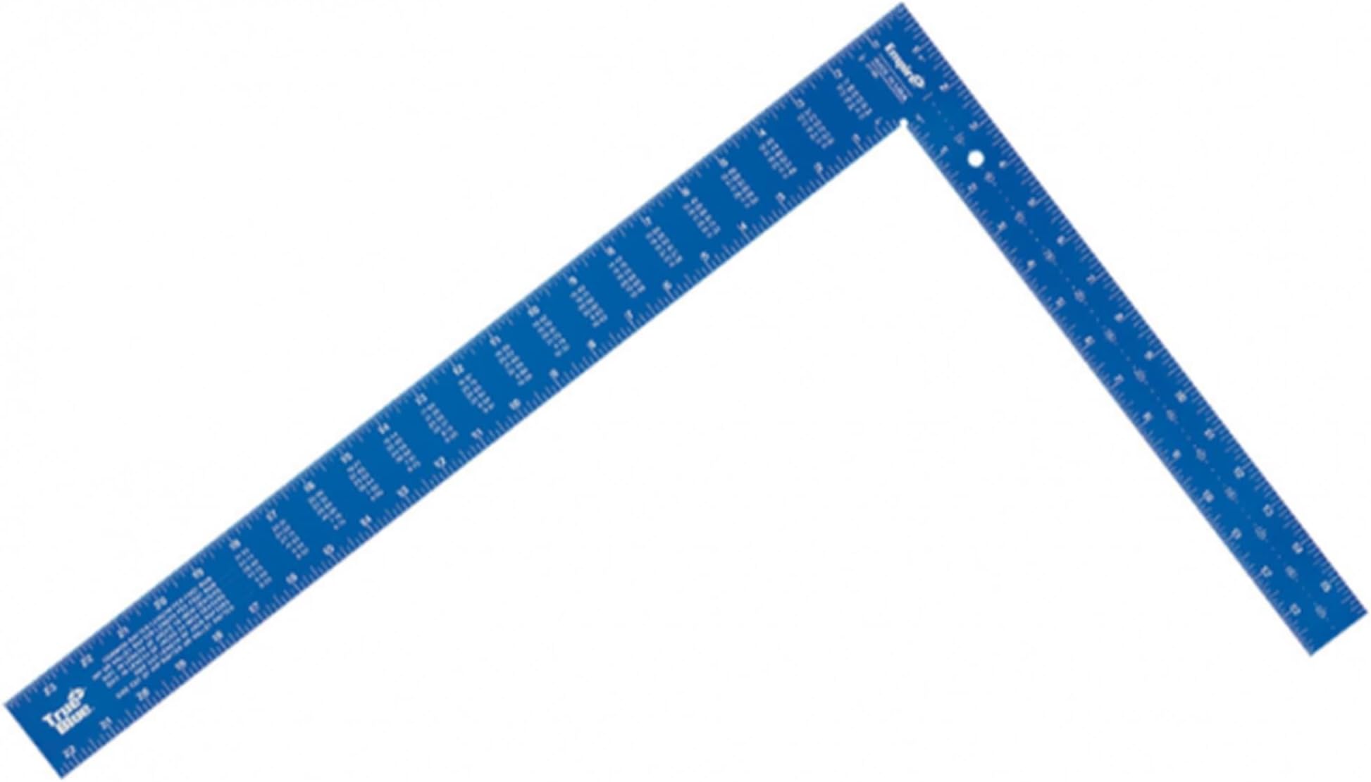 Empire Level e1190 16-Inch by 24-Inch Professional Framing Square, Blue or Black Anodized Aluminum
