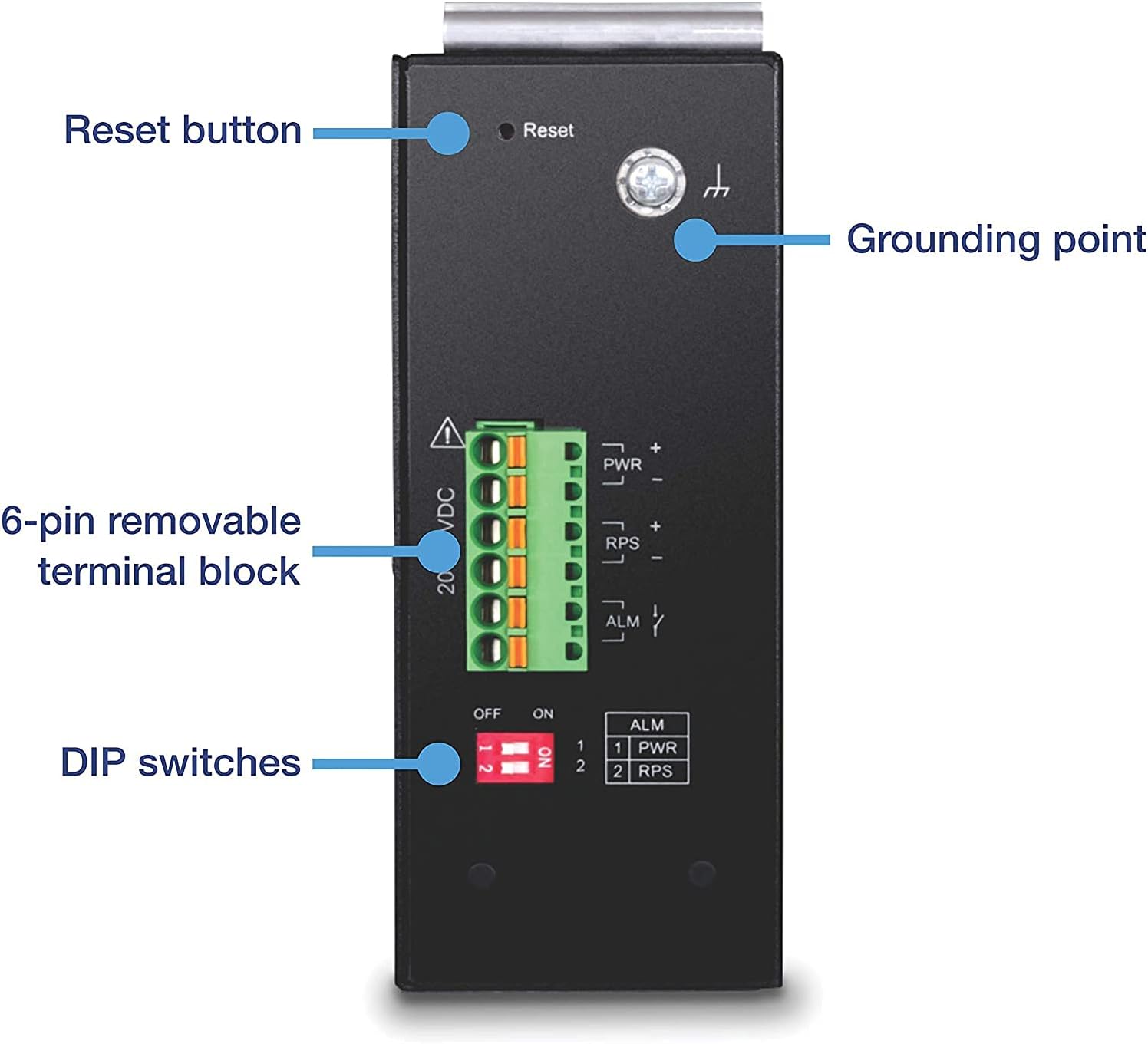 Greatest Product TRENDnet, 6-Port Industrial Gigabit L2 Managed DIN-Rail Switch, 4 X Gigabit Ports, 2 X SFP Slots, DIN-Rail Mount, IP30, Vlan, Qos, Lacp, STP/Rstp, Bandwidth Management, Lifetime Protection, TI-G642i