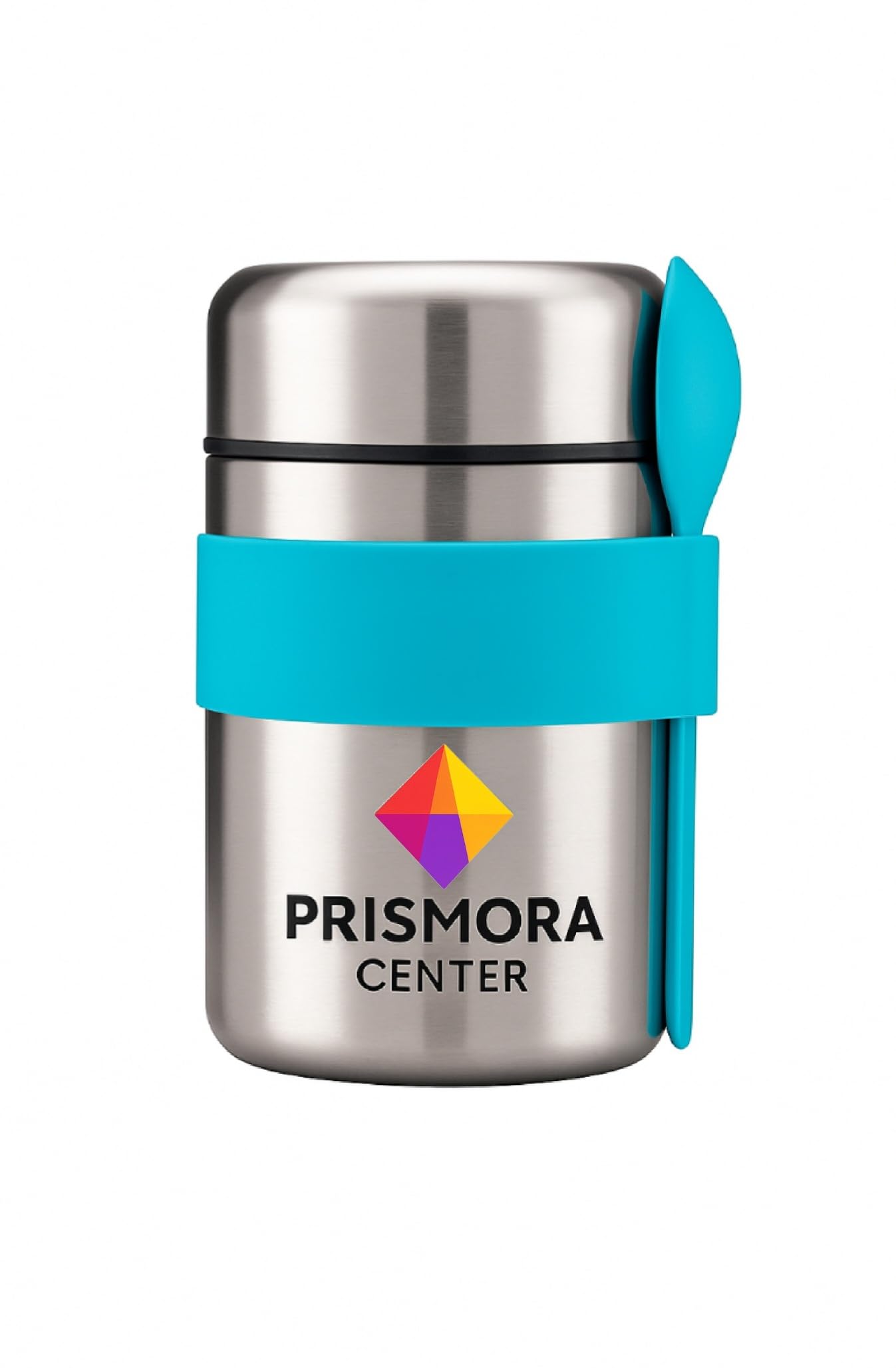 Insulated Vacuum Food Jar, 13.5 oz Leak-Proof Stainless Steel Food Jar for Hot & Cold Meals, BPA-Free, Dishwasher Safe, Portable & Durable Food Storage Container (Blue)