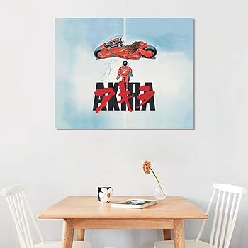 Amazon.co.jp: ポスター アキラ Akira アートパネル 壁掛け 壁のキズを