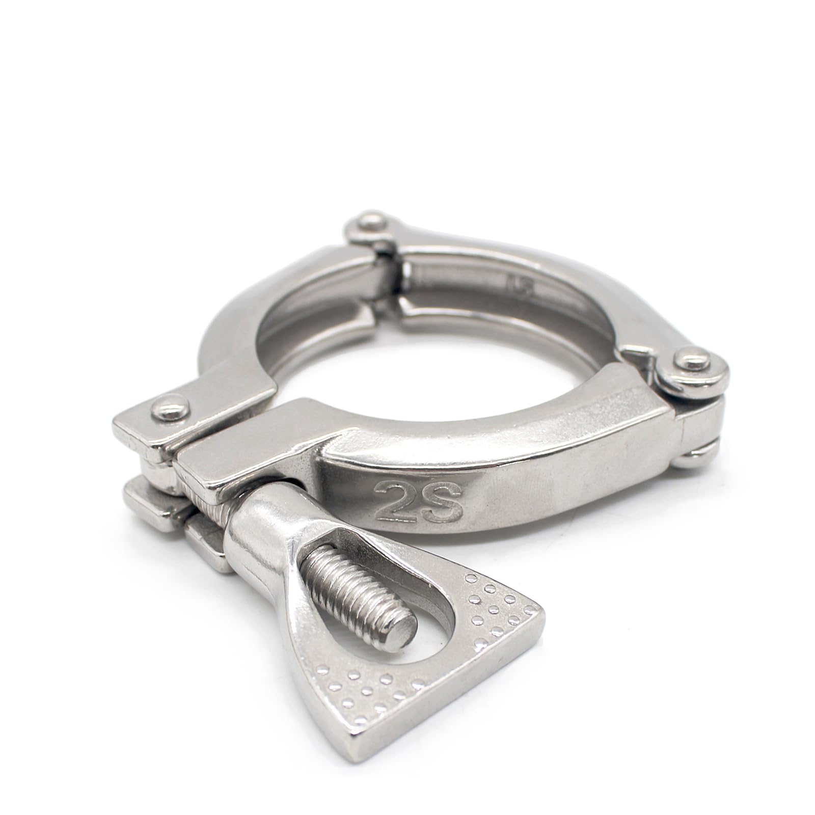 1PC SS304 Trois pièces Colliers ISO Trois Segments Robuste Tri-Clamp fit Embouts SS Colliers 217MM