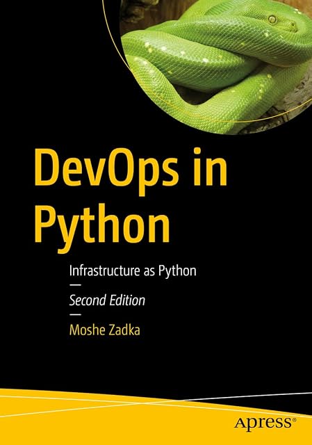 Portada de DevOps in Python: Infrastructure as Python